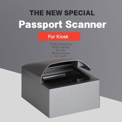 1- Scanner veloce e veloce di passaporto Processing OCR in appena 1 secondo per i controlli di sicurezza