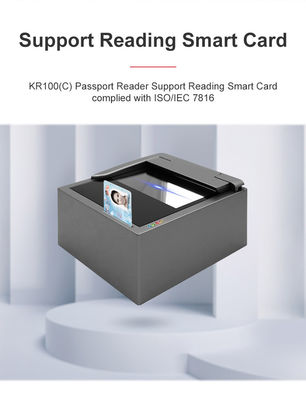 166*190*143mm Dimensione Sinosecu Scanner di carte d'identità lettore di carte di passaporto per gli standard