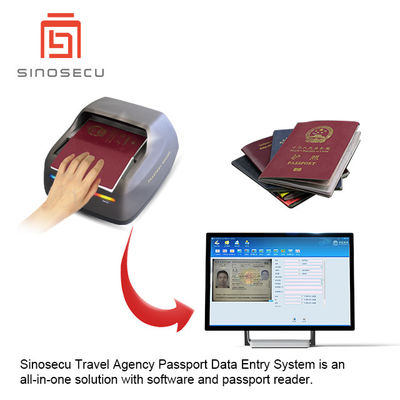 Sistema di inserimento dati di passaporto con fotocamera HD 3.0 MP e interfaccia USB