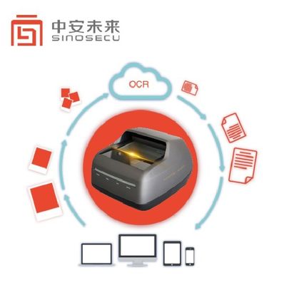 Scanner di patente di guida compatto 235*250*148mm e lettore di passaporti per hotel con SDK