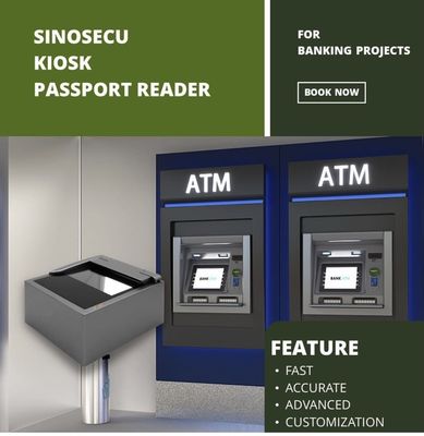 Scanner di documenti e telecamera OCR HD 5.0 MP per il self-service nel lettore di passaporti aeroportuali
