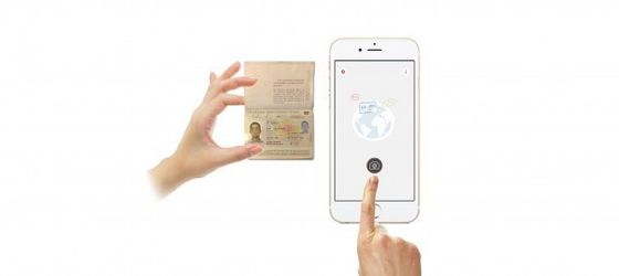 USB 2.0 Interface CMOS Scan Element Type ID Card Scanner che estrae i dati dell'ICAO 9303