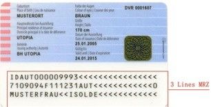 USB 2.0 Interface CMOS Scan Element Type ID Card Scanner che estrae i dati dell'ICAO 9303