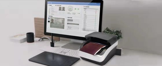 Dispositivo di scansione di carte d'identità intelligenti con elaborazione OCR e tipo di elemento di scansione CMOS