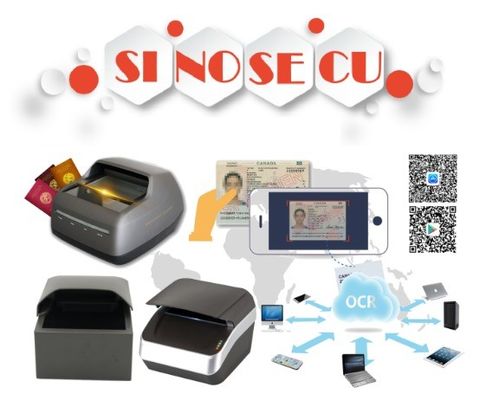 Full Page OCR ID Reader e ID Card Scanner SDK con Passport OCR Reader Software Nero