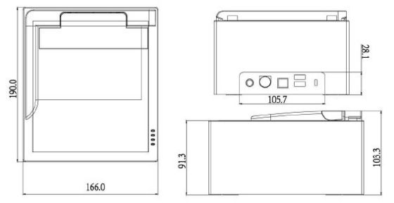 2 secondi Scansione velocità Sinosecu Passport Reader e ID Card Scanner per il controllo degli accessi