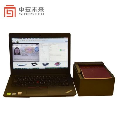 Chiosco aeroportuale professionale lettore di passaporti a pagina completa con capacità di lettura RFID