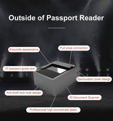 Processing OCR avanzato e scanner di documenti a pagina completa per i chioschi self-service degli aeroporti