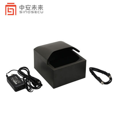 500 DPI OCR RFID self-service Passport Reader con design grigio nero e scansione veloce