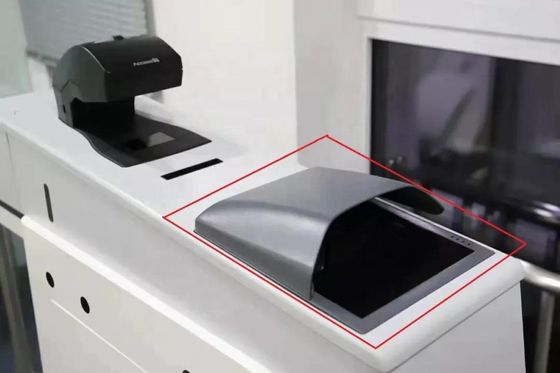 Compatto lettore di foto di identità self-service Chiosco lettore di passaporto con stili di attrezzature per carte d'identità