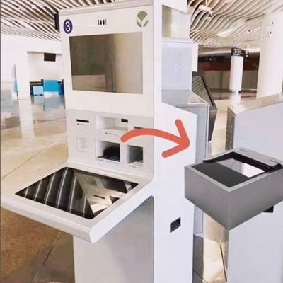Pro Document Scanner Access Control Kiosk con protocollo ISO 14443A e lettore di carte d'identità