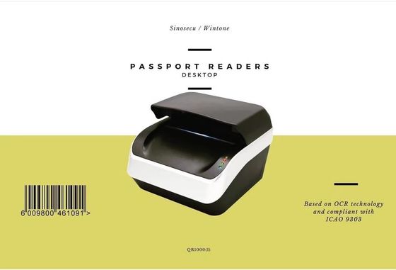 SINOSECU Identity Passport Verification Reader per il controllo sicuro del passaporto e della carta d'identità