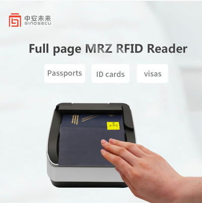 Lettore ottico di carte d'identità lettore di hotel Sinosecu OCR MRZ Barcode Passport Scanner Reader