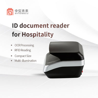 Lettore ottico di carte d'identità lettore di hotel Sinosecu OCR MRZ Barcode Passport Scanner Reader