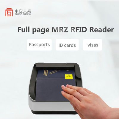 Lettore ottico di carte d'identità lettore di hotel Sinosecu OCR MRZ Barcode Passport Scanner Reader
