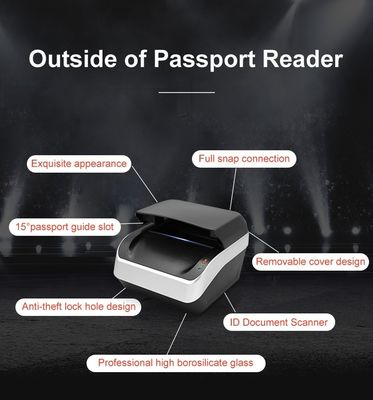 2 secondi di scansione velocità lettore di passaporto e scanner OCR con kit di sviluppo software