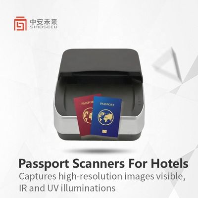 SDK System Integration Full Page Passport Scanner 500dpi con dimensione di 175*199*140mm