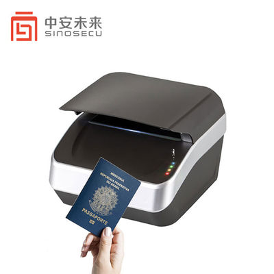 Lettore di passaporti RFID per casinò e hotel MRZ Capacità di lettura 2 secondi Velocità di scansione