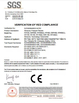 Porcellana Sinosecu Technology Corporation. Certificazioni